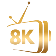 8kiptv app supplied brand logo